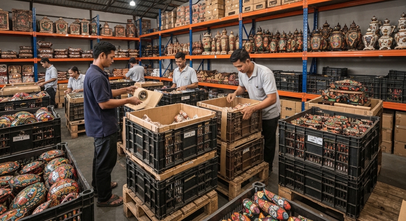 Export Services Bali - Packaging Warehouse