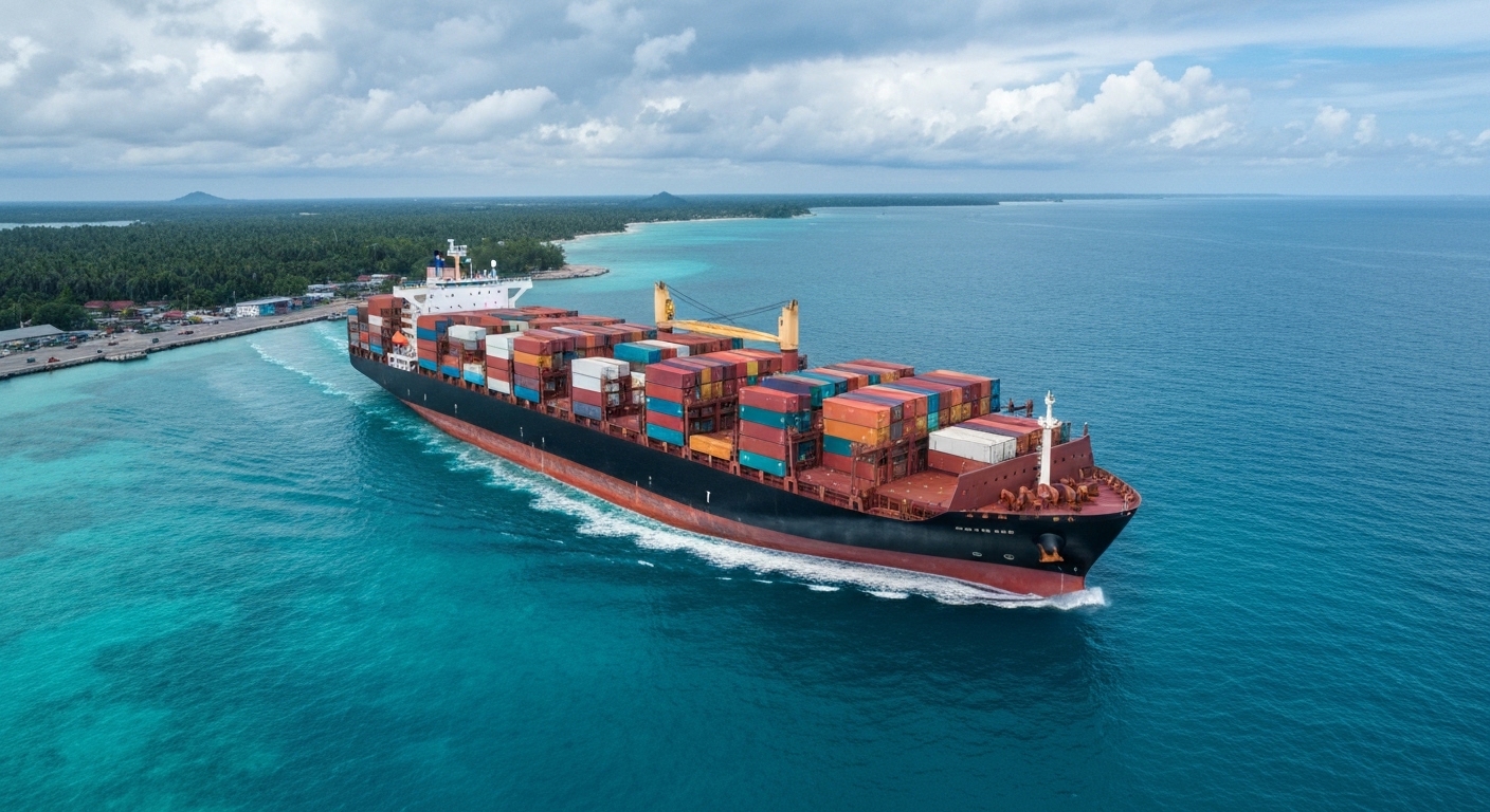 Freight Forwarding Bali - Container Ship